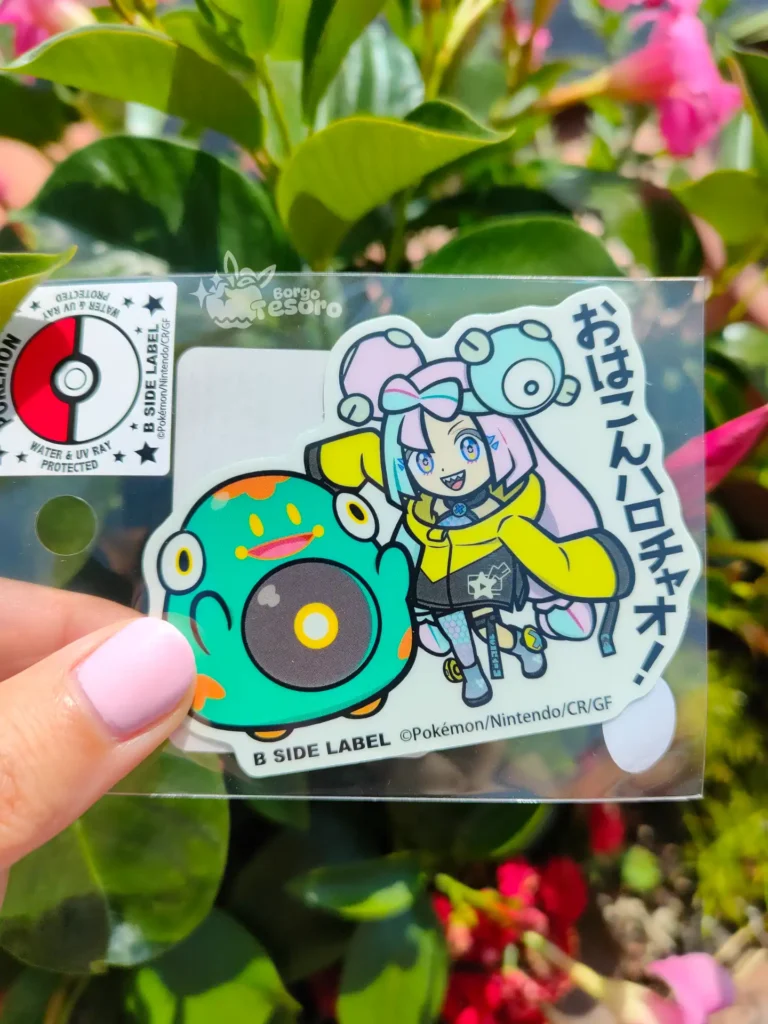Kissara & Bellibolt Pokémon B-Side Label Sticker
