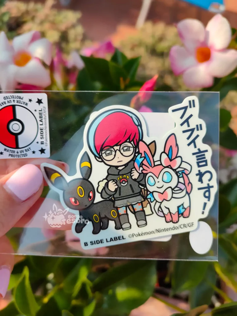 Penny, Umbreon & Sylveon Pokémon B-Side Label Sticker
