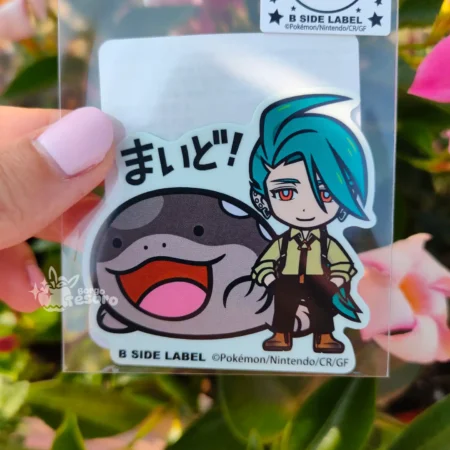 Capsi & Clodsire Pokémon B-Side Label Sticker