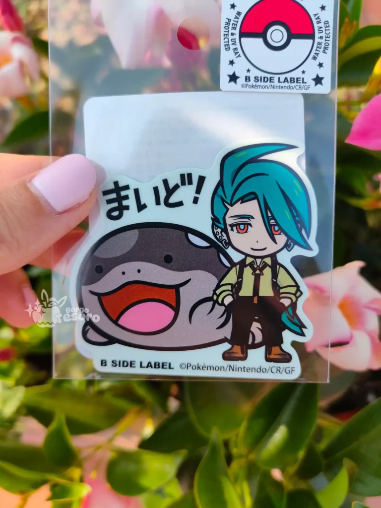 Capsi & Clodsire Pokémon B-Side Label Sticker