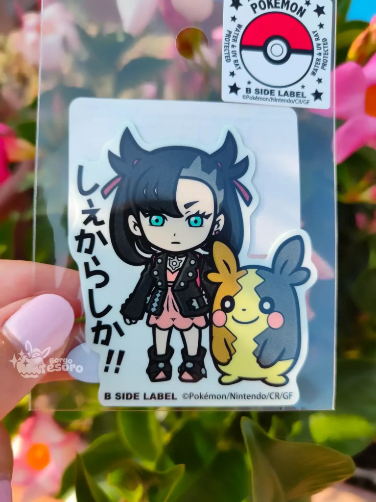 Mary & Morpeko Pokémon B-Side Label Sticker