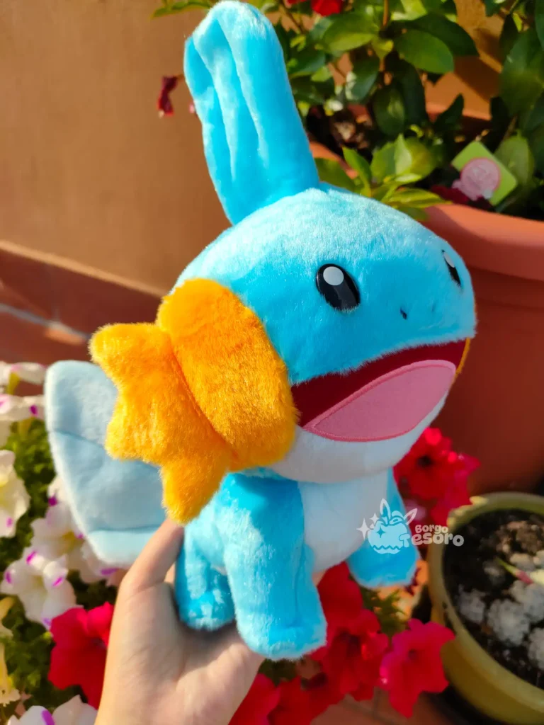 Mudkip Pokémon Peluche Fluffy