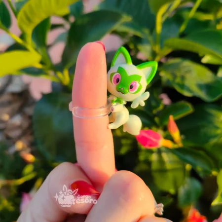 Sprigatito Anellino Pokémon Decorativo