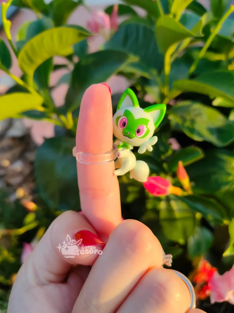 Sprigatito Anellino Pokémon Decorativo