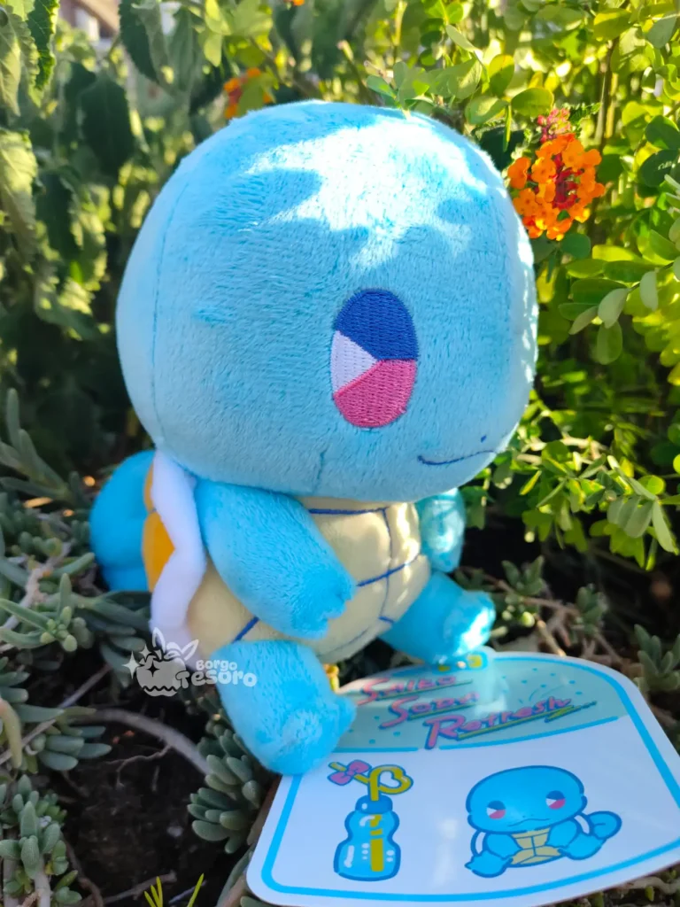 Squirtle Pokémon Saiko Soda Refresh Peluche