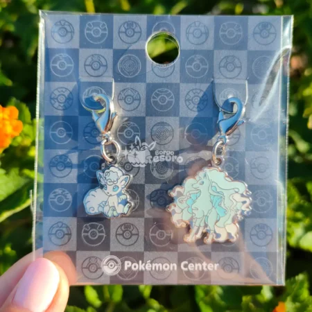 Vulpix & Ninetales di Alola Pokémon Metal Charm