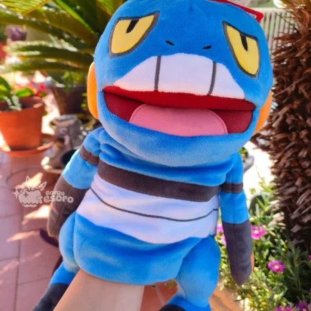 Croagunk Pokémon Puppet Peluche