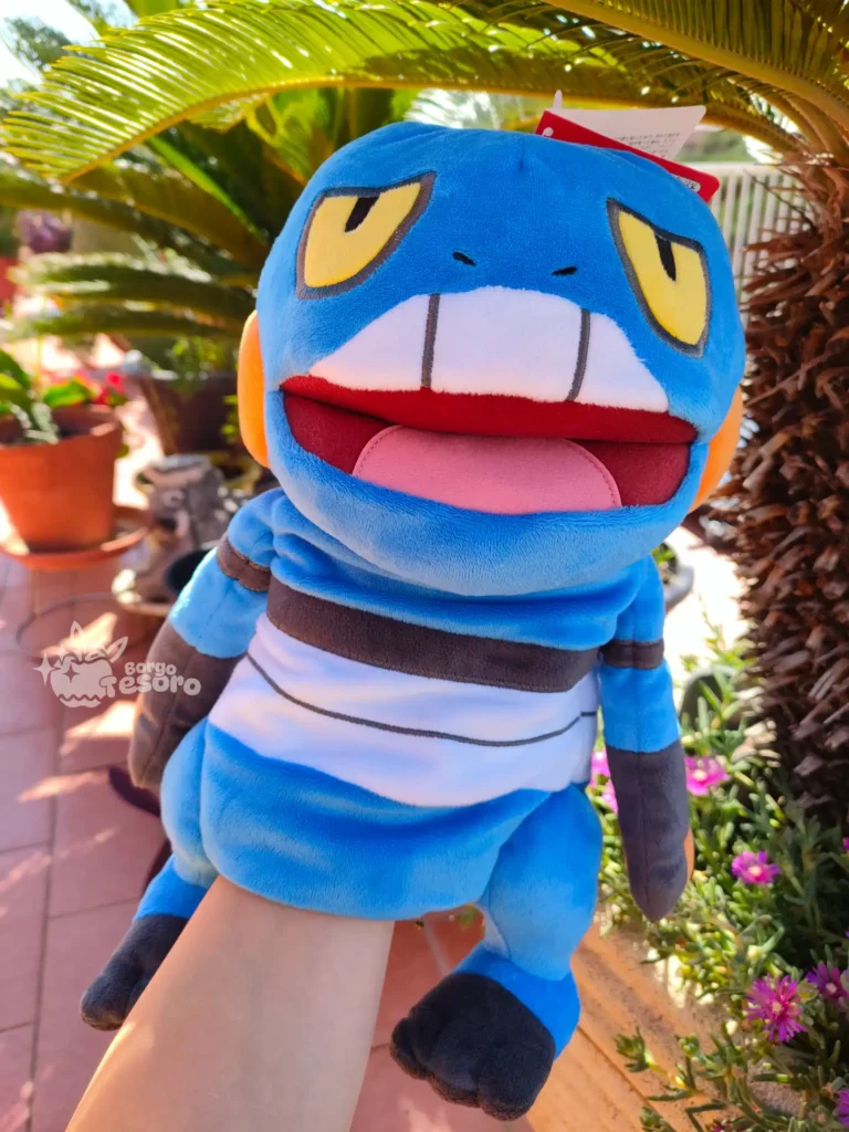 Croagunk Pokémon Puppet Peluche