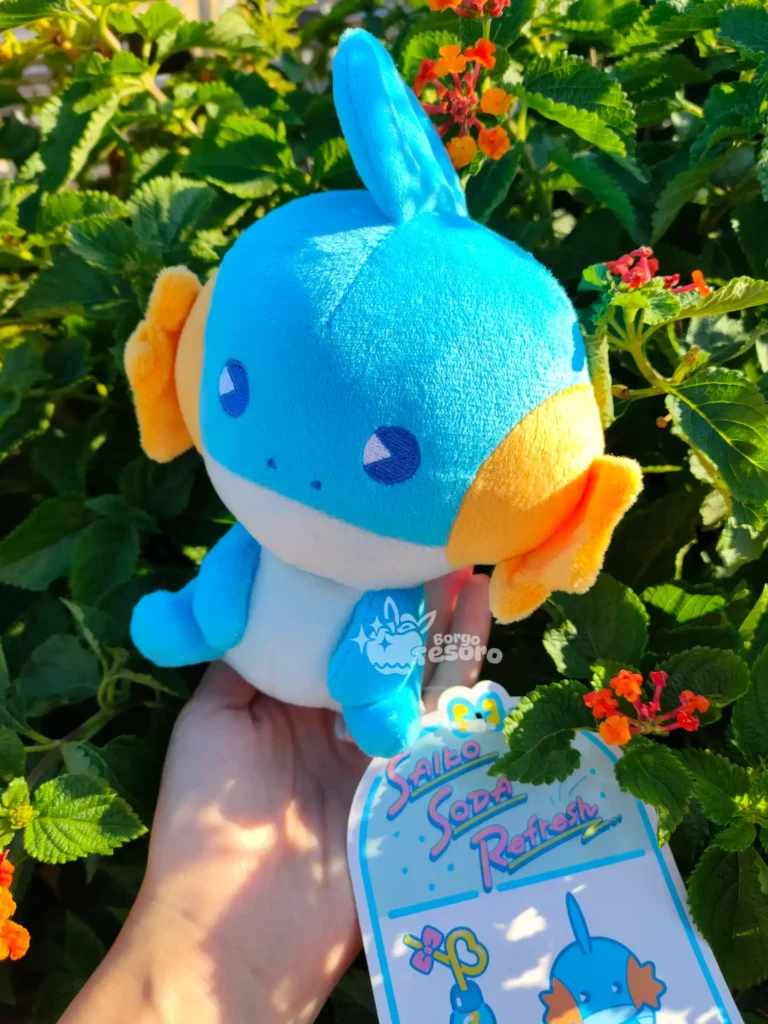 Mudkip Pokémon Saiko Soda Refresh Peluche
