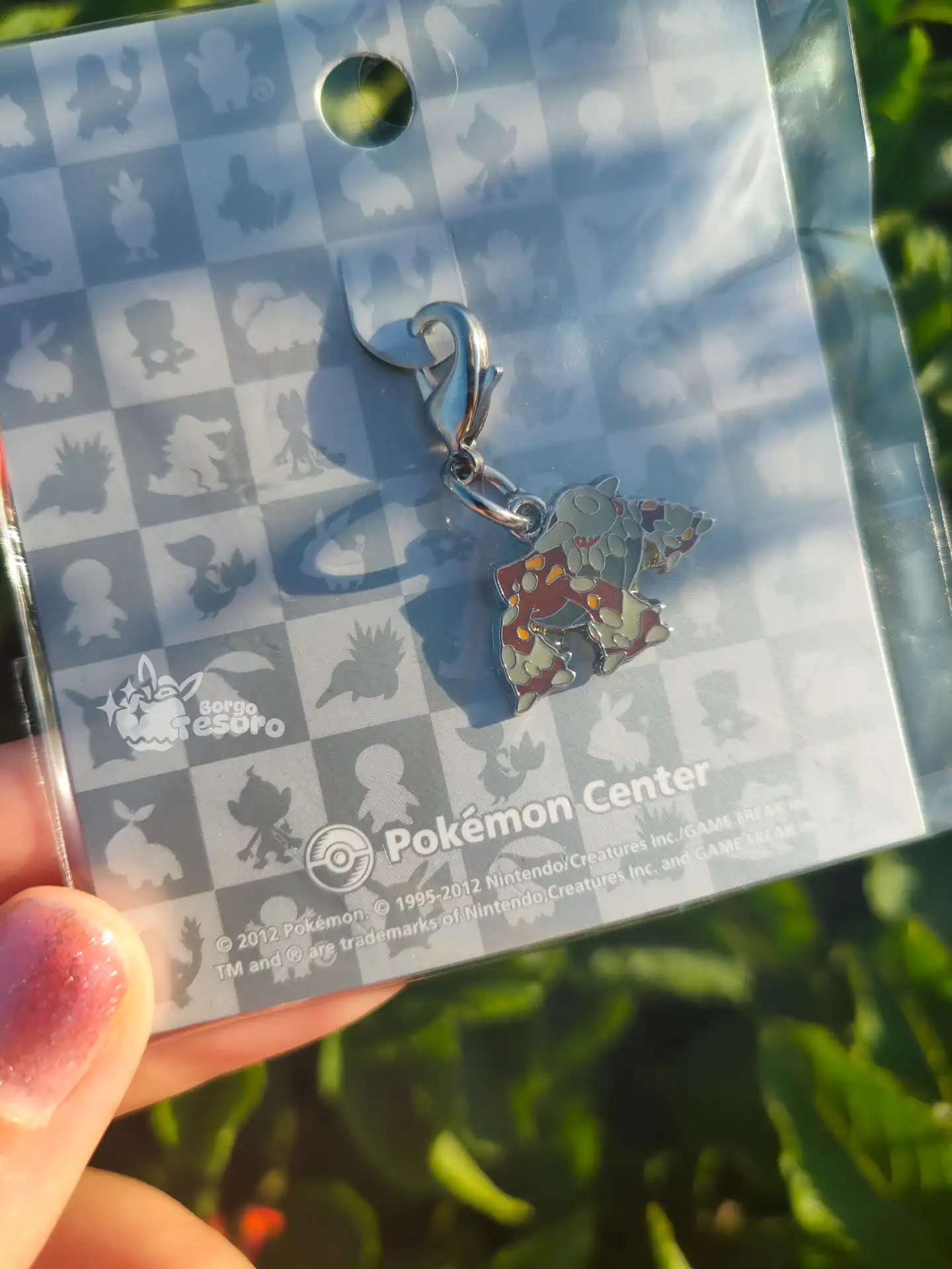 Heatran Pokémon Vintage Metal Charm - immagine 2