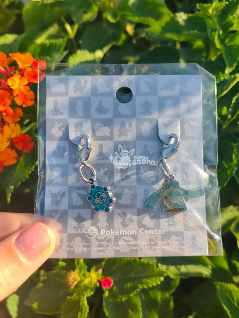 Bronzor & Bronzong Pokémon Vintage Metal Charm