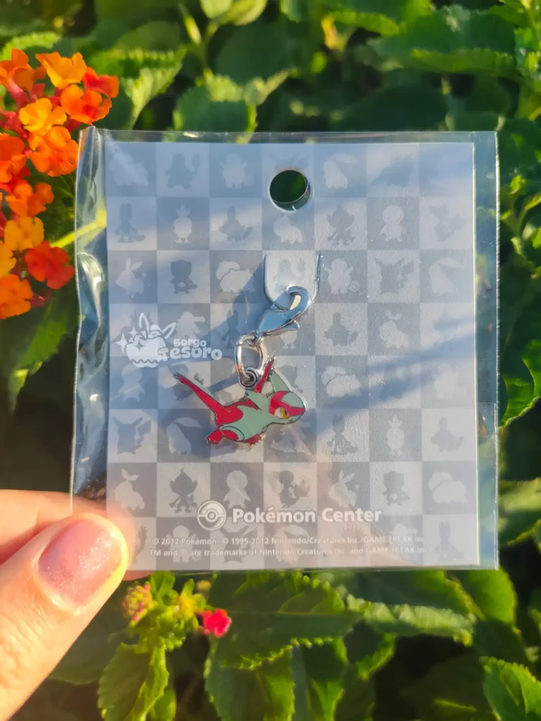 Latias Pokémon Vintage Metal Charm