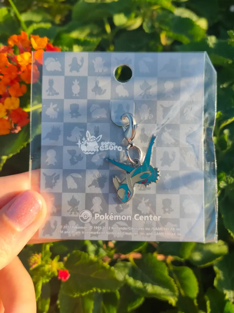 Latios Pokémon Vintage Metal Charm