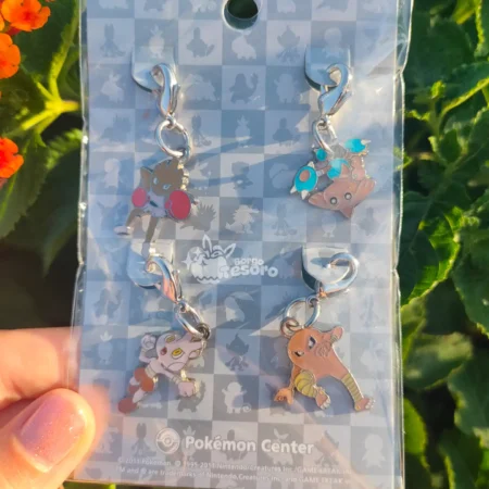 Tyrogue, Hitmonlee, Hitmonchan & Hitmontop Pokémon Vintage Metal Charm