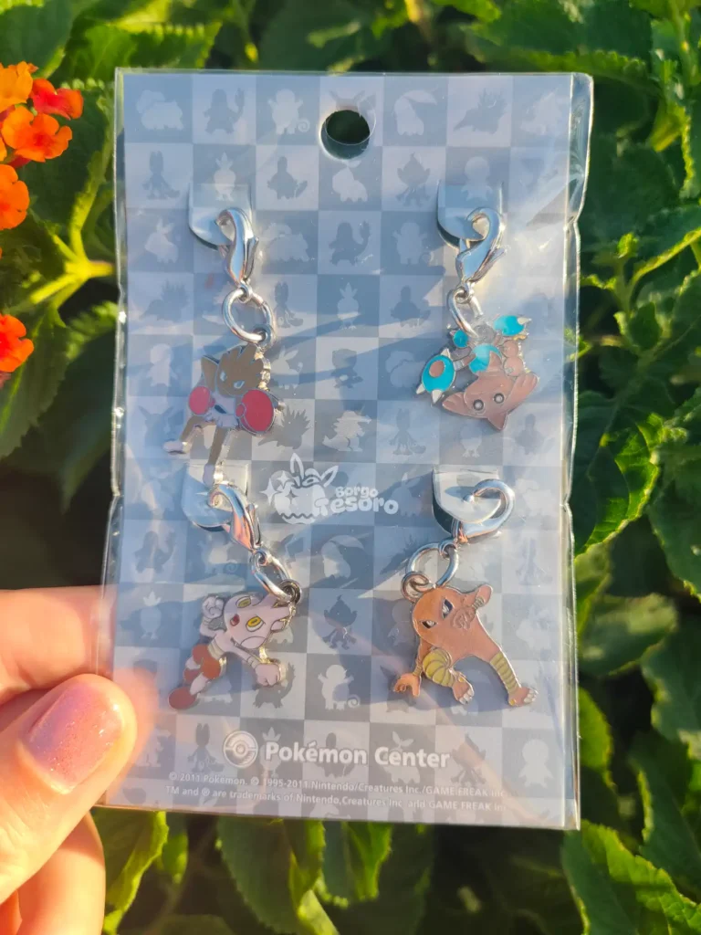 Tyrogue, Hitmonlee, Hitmonchan & Hitmontop Pokémon Vintage Metal Charm