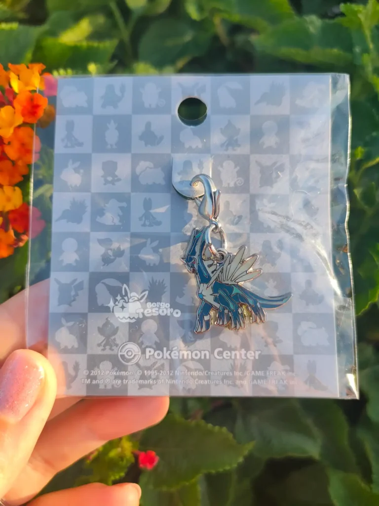 Dialga Pokémon Vintage Metal Charm