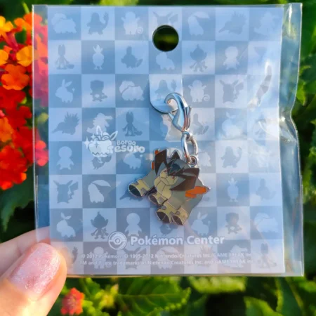 Terrakion Pokémon Vintage Metal Charm