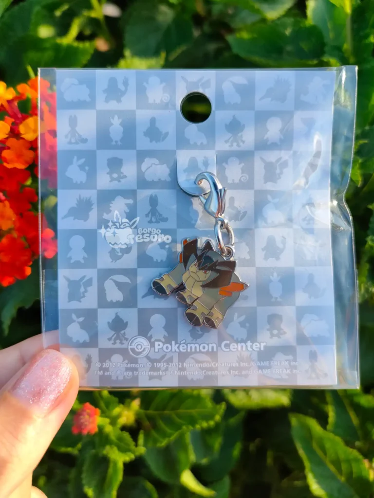 Terrakion Pokémon Vintage Metal Charm