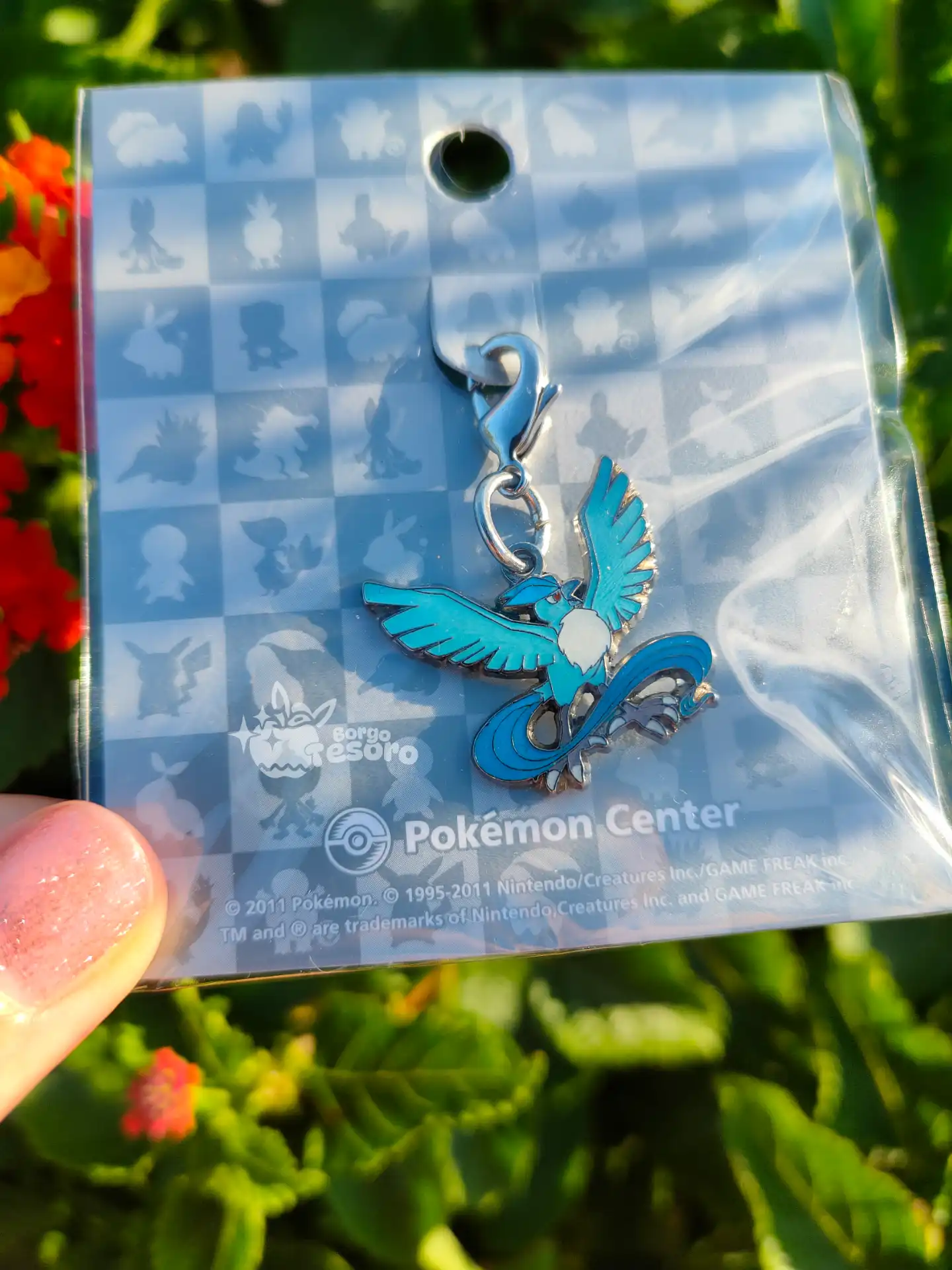 Articuno Pokémon Vintage Metal Charm - immagine 2