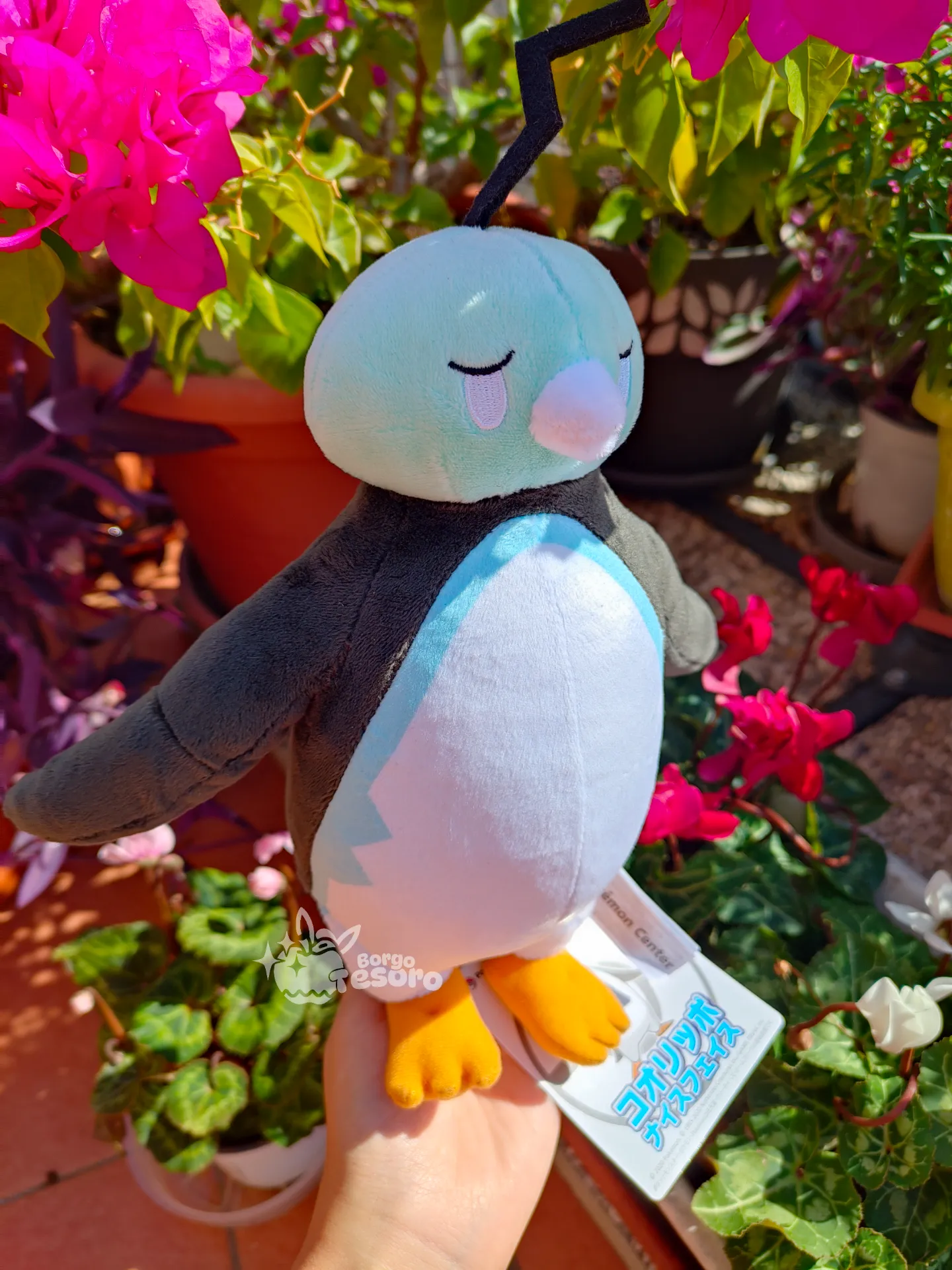 Eiscue Liquefaccia Pokémon Center Peluche - immagine 2