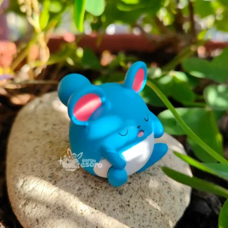 Marill Pokémon Sleeping Figure