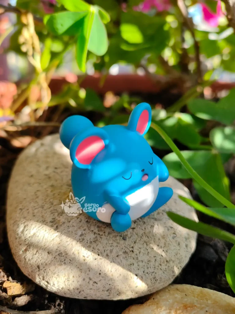 Marill Pokémon Sleeping Figure