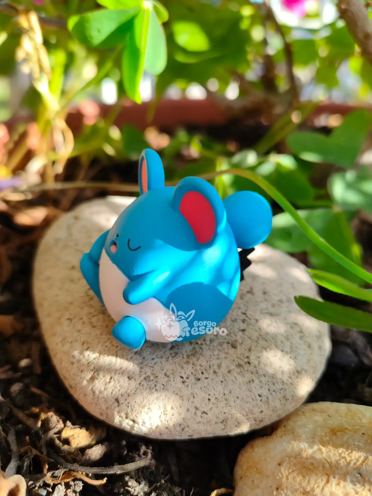 Marill Pokémon Sleeping Figure - immagine 3