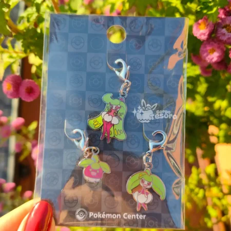 Bounsweet, Steenee & Tsarina Pokémon Metal Charm