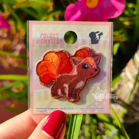 Vulpix Toppa Pokémon Termoadesiva