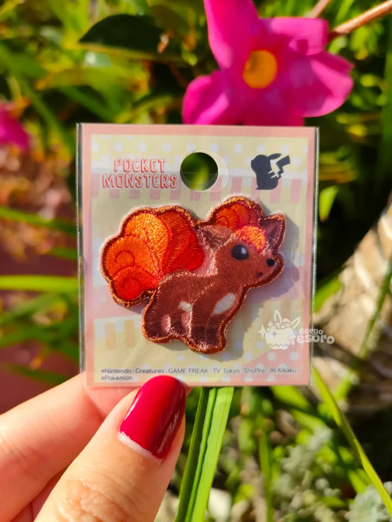 Vulpix Toppa Pokémon Termoadesiva
