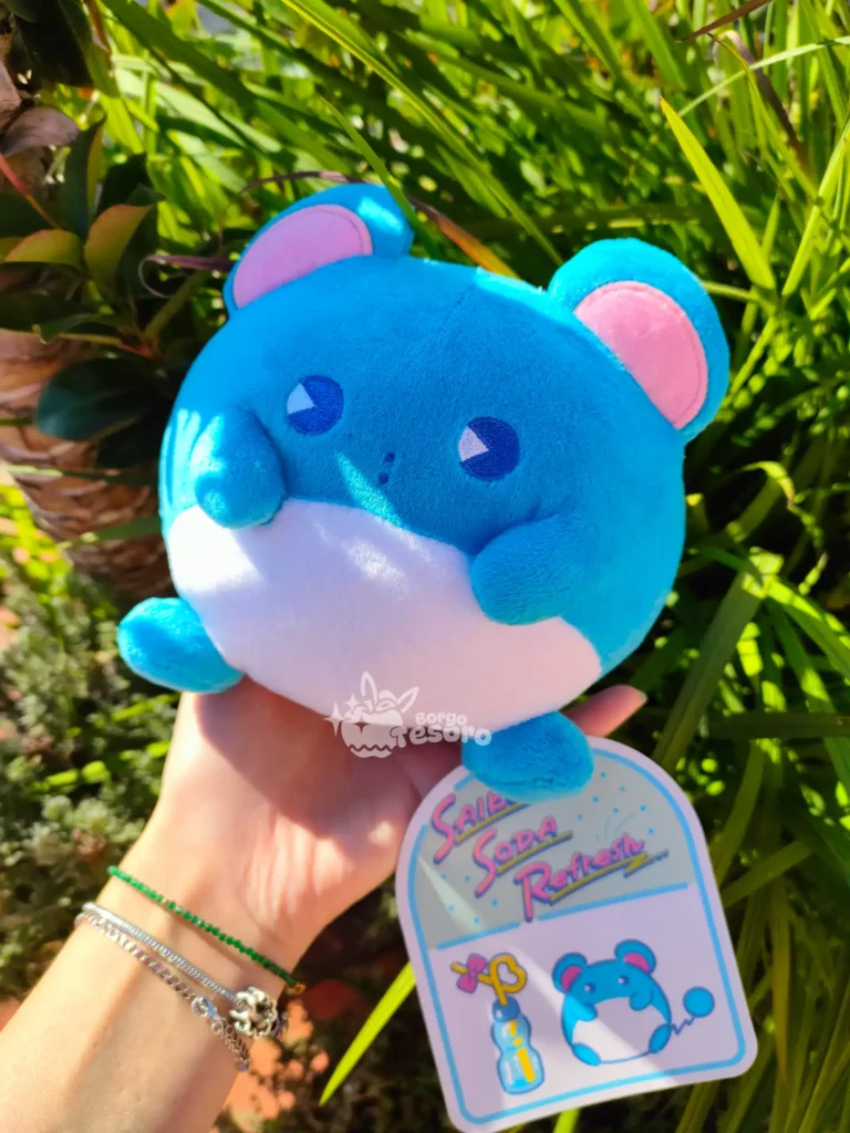 Marill Pokémon Saiko Soda Refresh Peluche