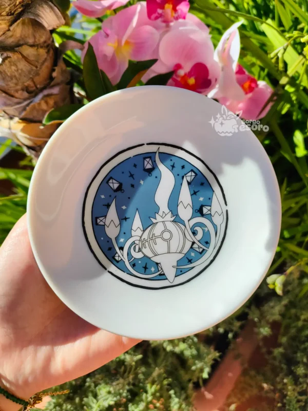 Chandelure Piattino Pokémon Ghost Collection