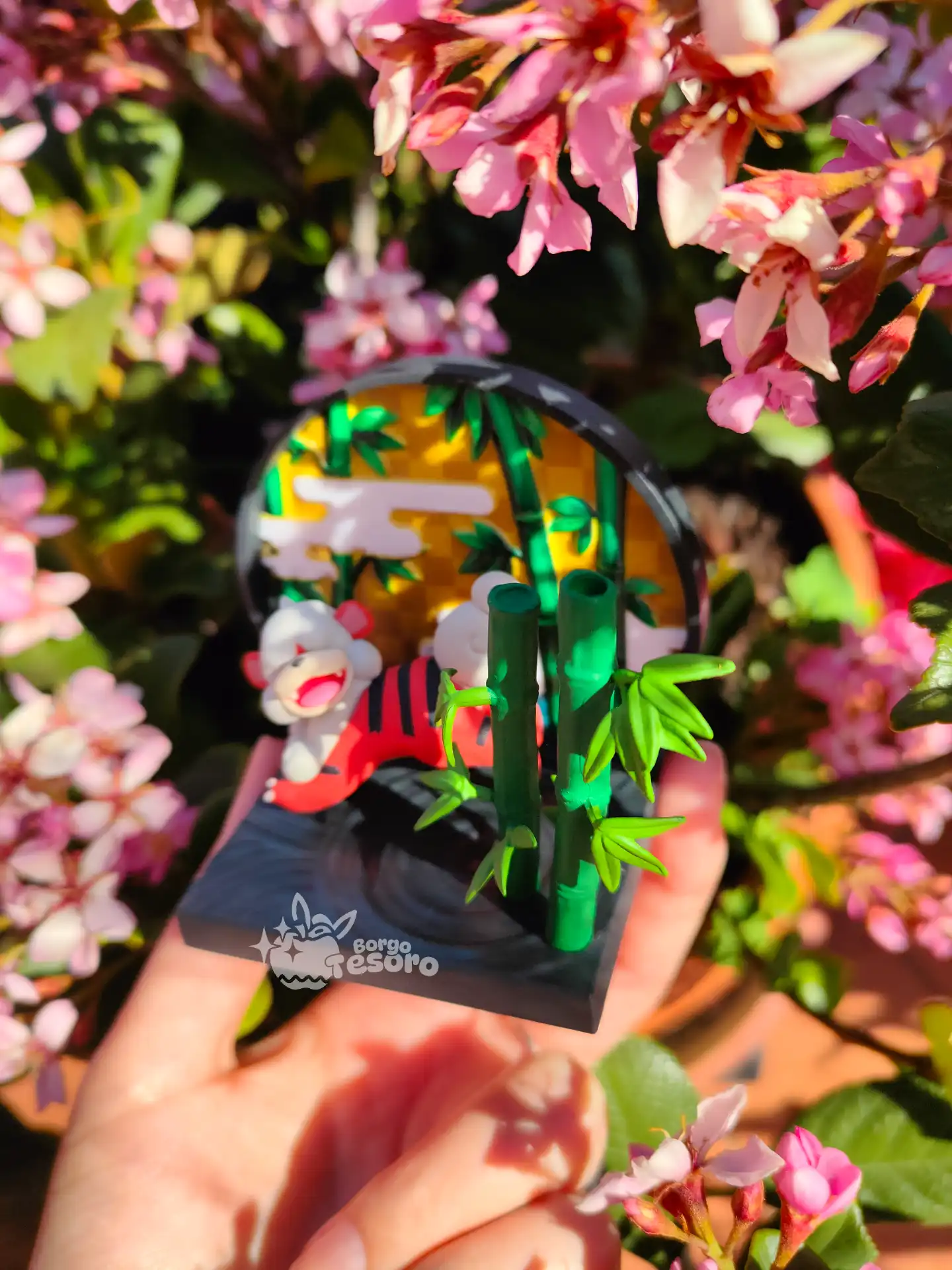 Growlithe di Hisui Pokémon Oriental Diorama Rement - immagine 3