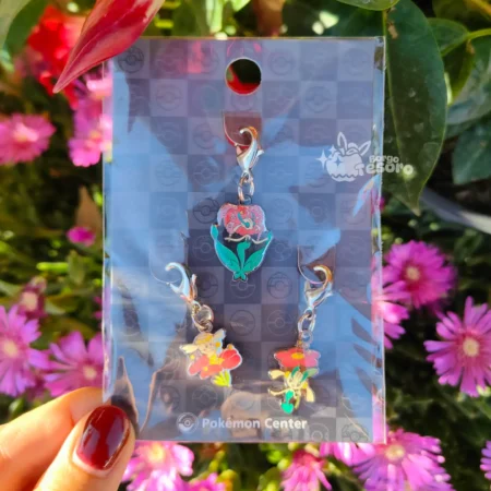 Flabébé, Floette & Florges Pokémon Metal Charm