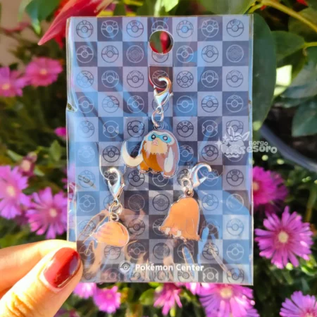 Swinub, Piloswine & Mamoswine Pokémon Metal Charm
