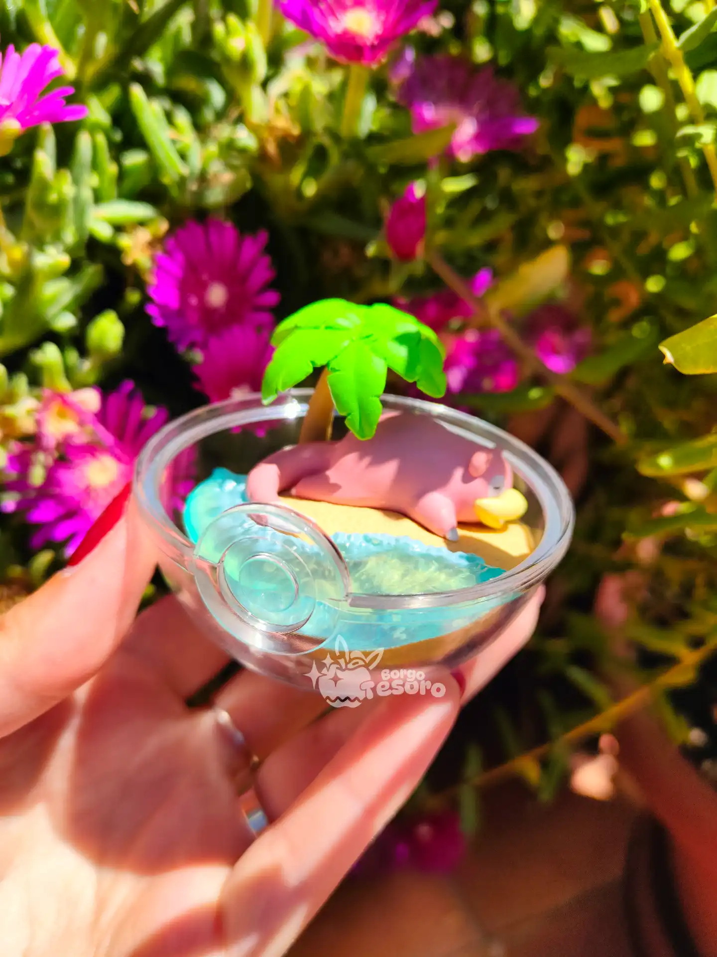 Slowpoke Pokémon Rement Terrarium - immagine 3