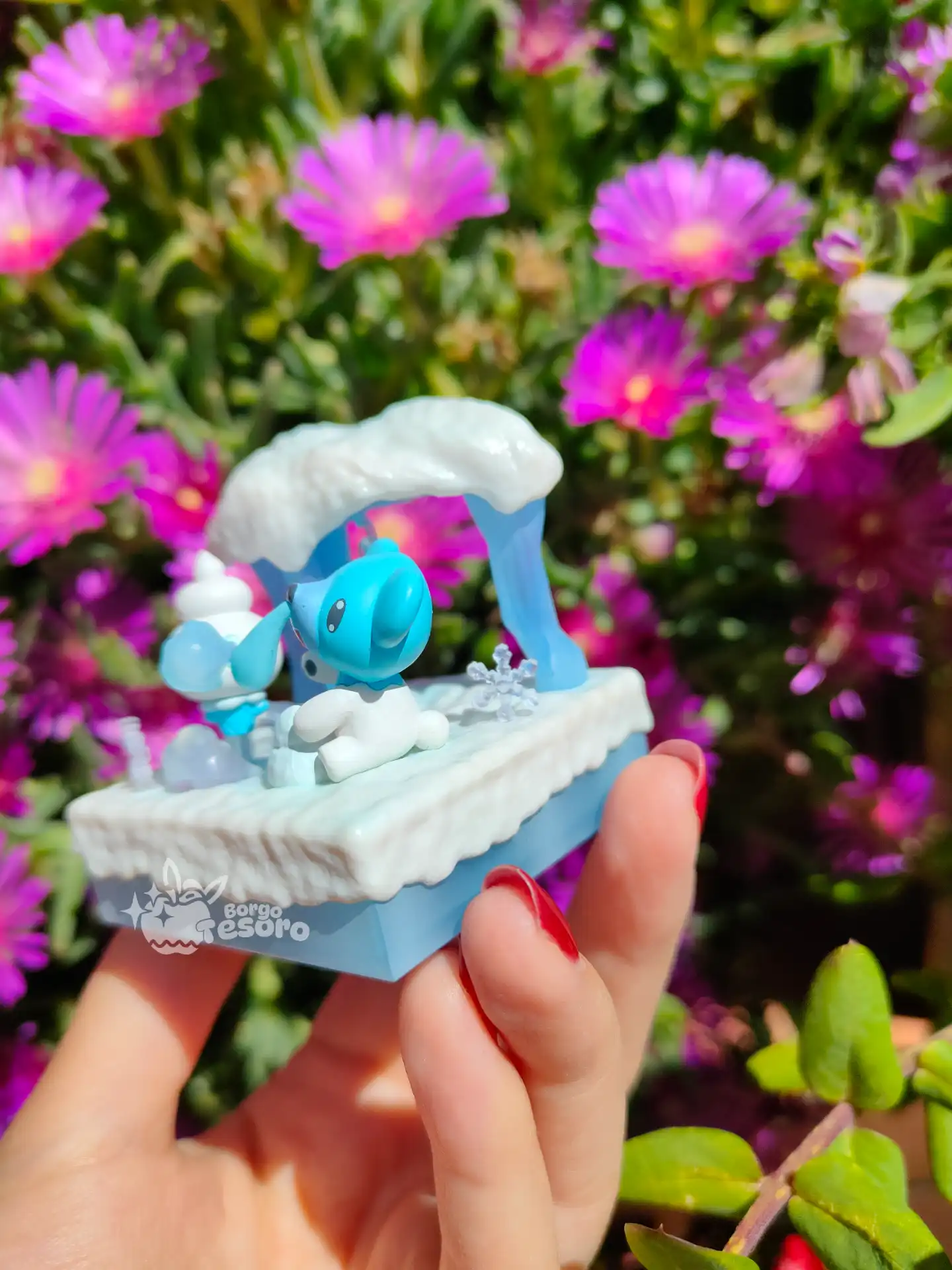 Cubchoo & Vanillite Frozen Snow Field Pokémon Rement - immagine 4