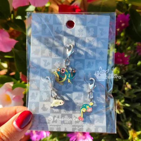 Tynamo, Eelektrik & Eelektross Pokémon Vintage Metal Charm