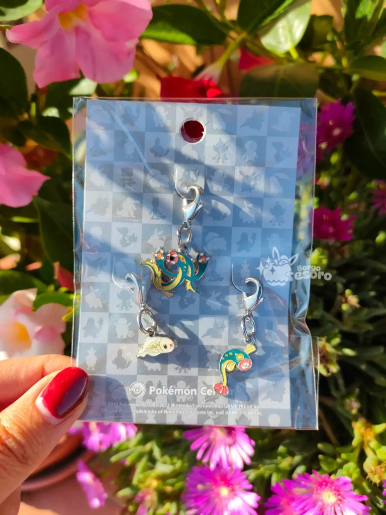 Tynamo, Eelektrik & Eelektross Pokémon Vintage Metal Charm