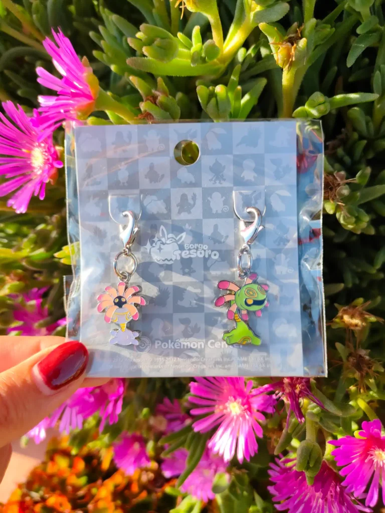 Lileep & Cradily Pokémon Vintage Metal Charm