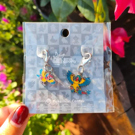 Archen & Archeops Pokémon Vintage Metal Charm