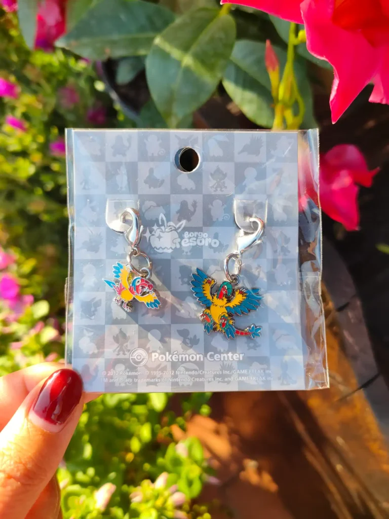 Archen & Archeops Pokémon Vintage Metal Charm