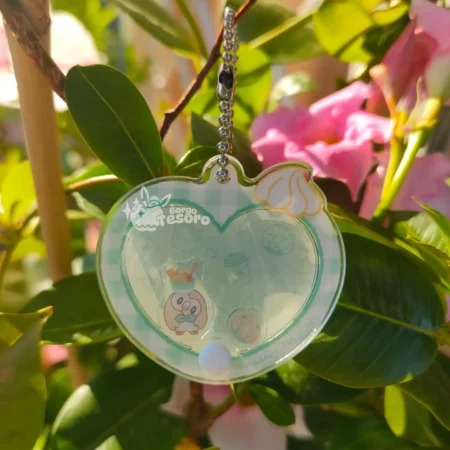 Rowlet Pokémon Sweet Shop Keychain