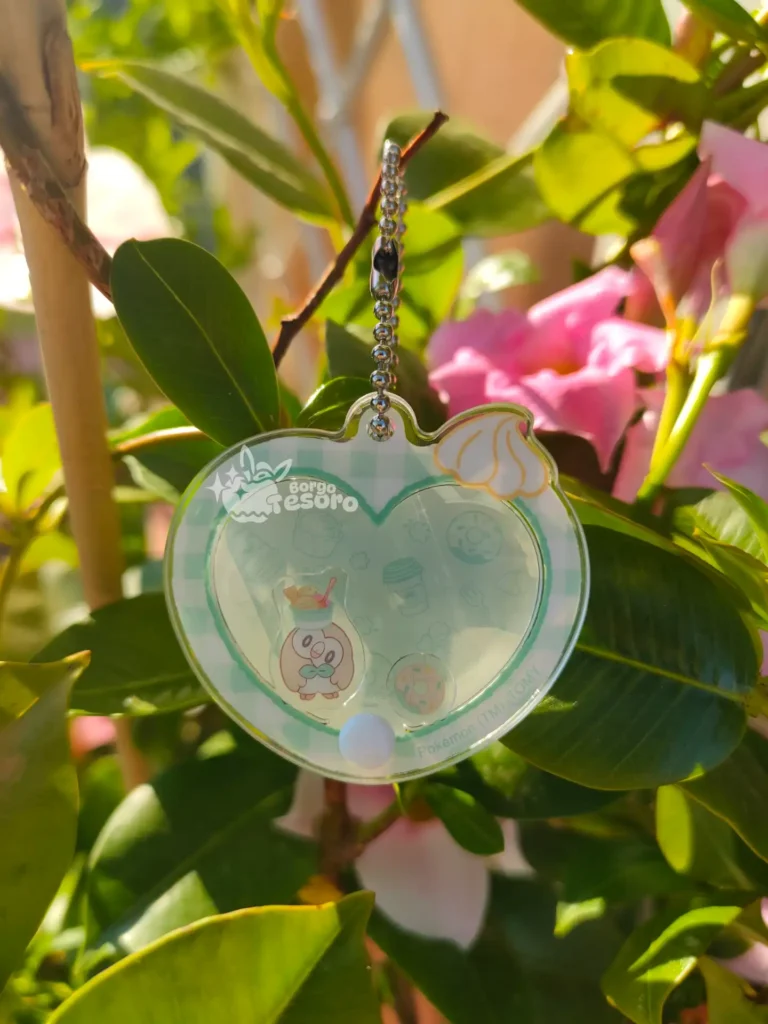 Rowlet Pokémon Sweet Shop Keychain