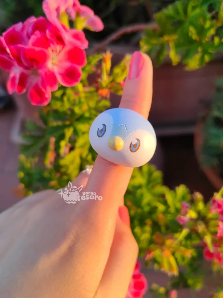 Piplup Anellino Pokémon Decorativo