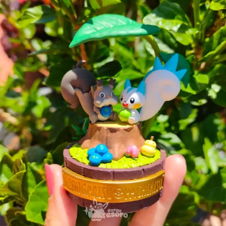 Pachirisu & Skwovet Pokémon Peaceful Moments Rement