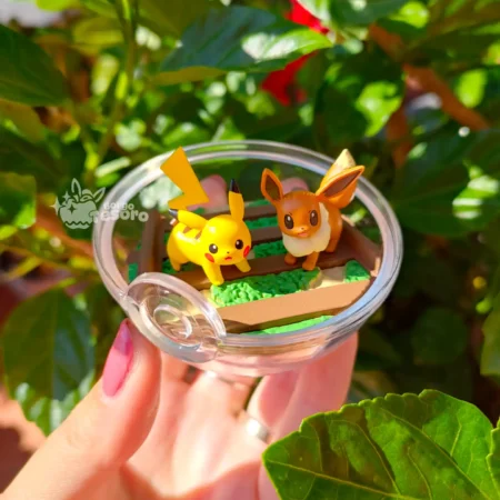 Eevee & Pikachu Pokémon Rement Terrarium