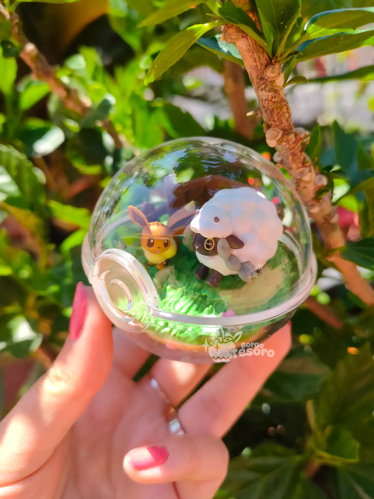 Eevee & Wooloo Pokémon Rement Terrarium - immagine 3