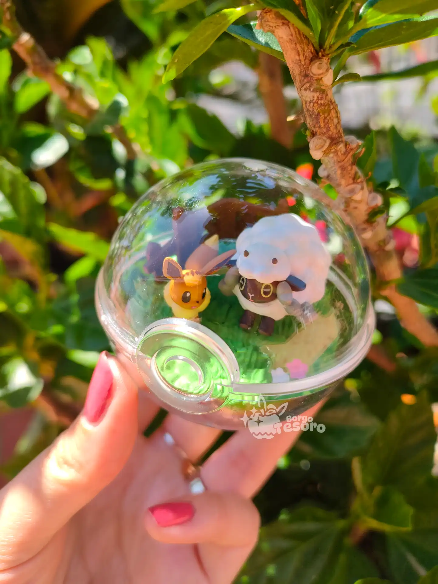 Eevee & Wooloo Pokémon Rement Terrarium - immagine 2
