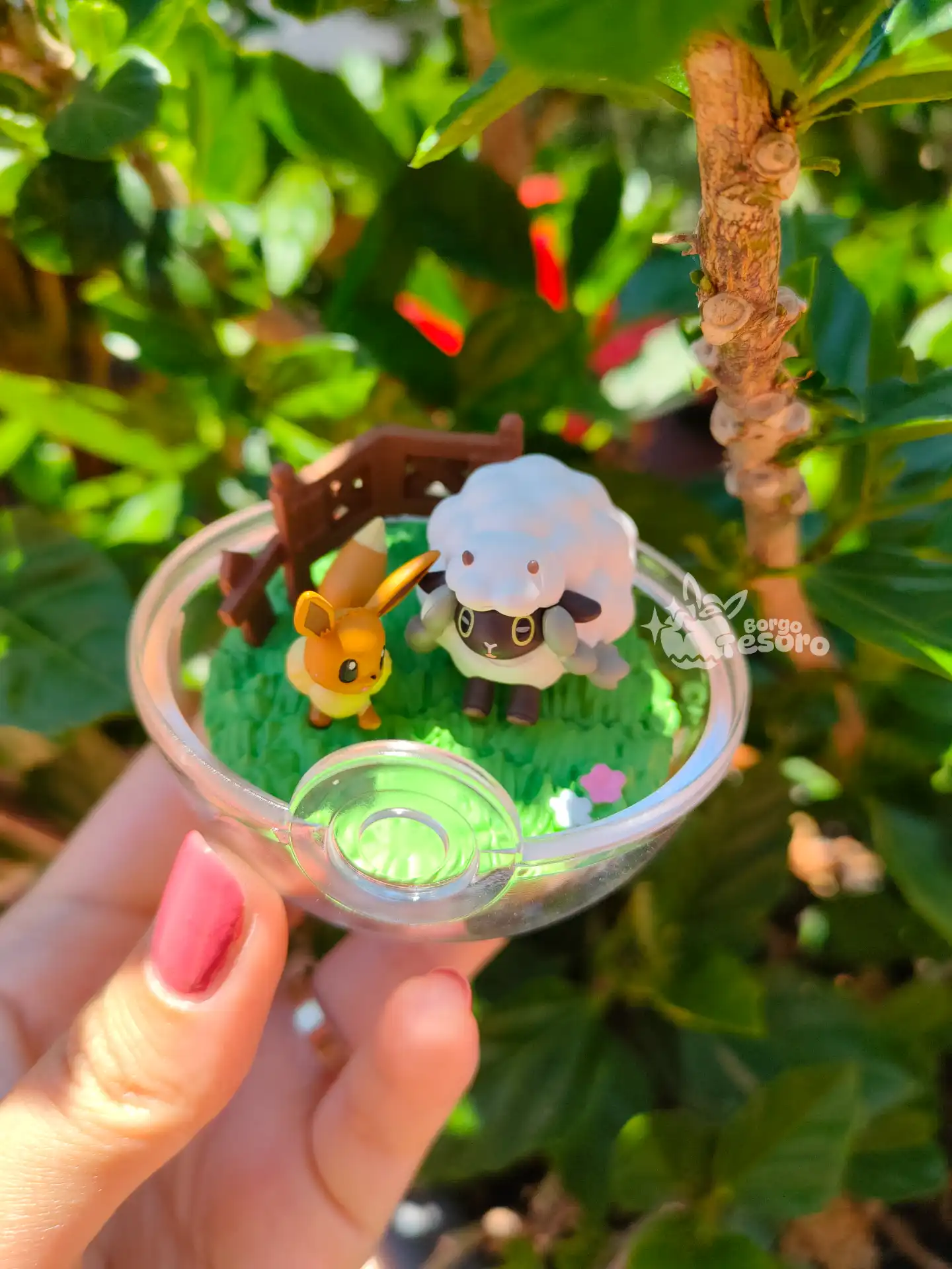 Eevee & Wooloo Pokémon Rement Terrarium - immagine 4